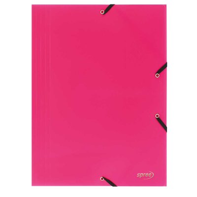 Teczki na dokumenty SPREE na gumkę A4