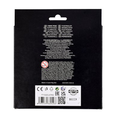 Flamastry szkolne BOOM w kartoniku