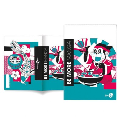 Zeszyt BE MORE MANGA 96 stron