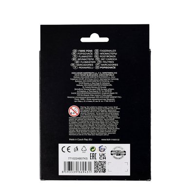 Flamastry szkolne BOOM w kartoniku