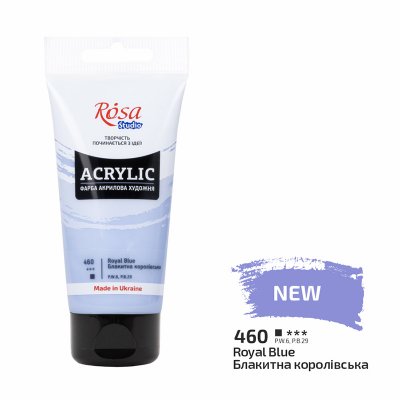 ROSA STUDIO farby akrylowe w tubkach 75 ml