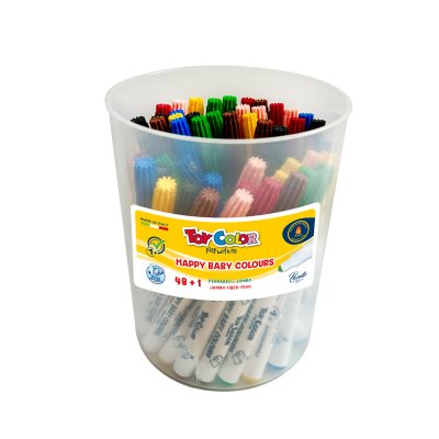 TOY COLOR Happy Baby Colours flamastry jumbo