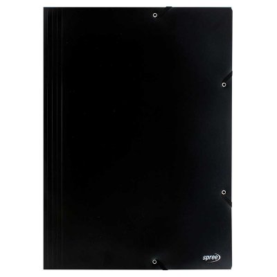 Teczki na dokumenty SPREE na gumkę A3