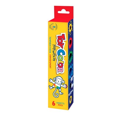 TOY COLOR Farby do malowania palcami