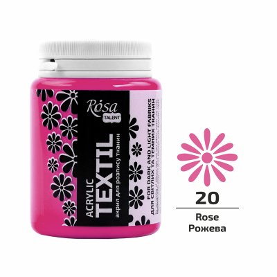 ROSA TALENT farby do tkanin 80 ml