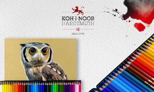 Kolorowanie kredkami Polycolor KOH-I-NOOR