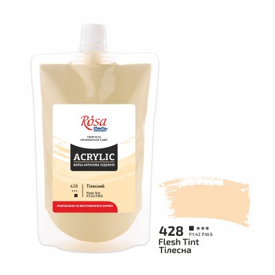 ROSA STUDIO farby akrylowe w tubkach 200 ml