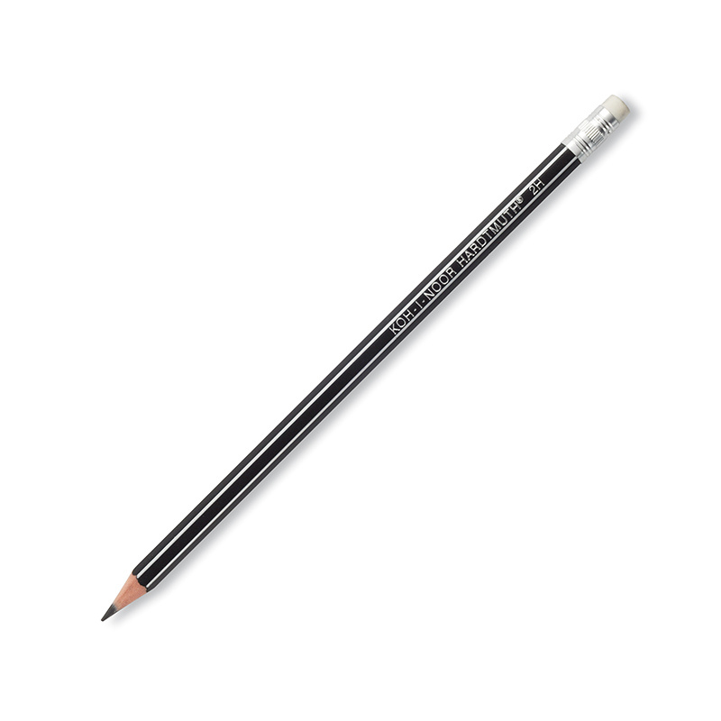 Ołówek polimerowy z gumką HB, 2B, 2H