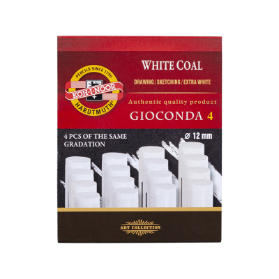 GIOCONDA biały węgiel prasowany