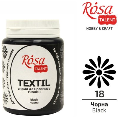 ROSA TALENT farby do tkanin 80 ml