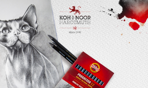 Rysujemy ołówkami klasycznymi i akwarelowymi Progresso Koh-I-Noor