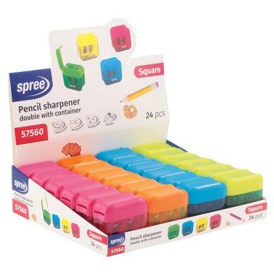 Temperówka podwójna SQUARE SPREE