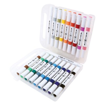 Markery dwustronne ACRYLIC SPREE zestawy