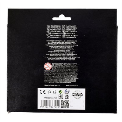 Flamastry szkolne BOOM w kartoniku