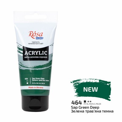 ROSA STUDIO farby akrylowe w tubkach 75 ml