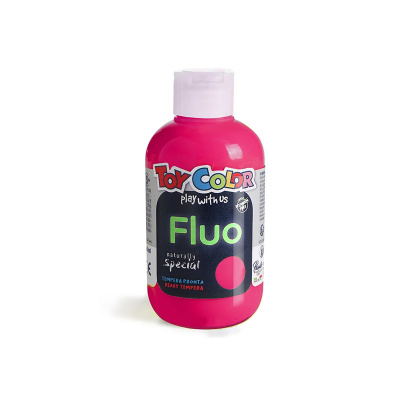 TOY COLOR Farby tempery neonowe 250 ml