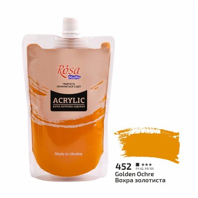 ROSA STUDIO farby akrylowe w tubkach 200 ml