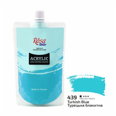 ROSA STUDIO farby akrylowe w tubkach 200 ml