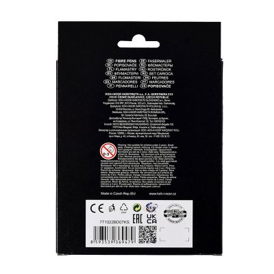 Flamastry szkolne BOOM w kartoniku