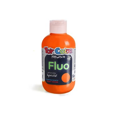 TOY COLOR Farby tempery neonowe 250 ml
