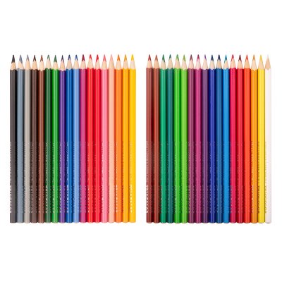 Kredki szkolne TRIOCOLOR 7 mm. NIEBIESKA SERIA