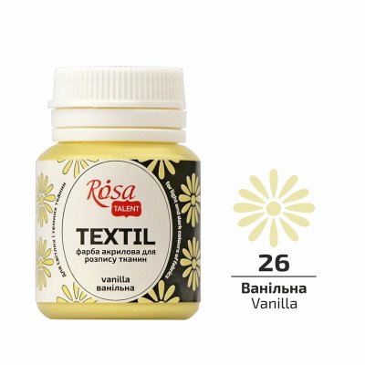 ROSA TALENT farby do tkanin 20 ml