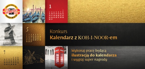 KONKURS KALENDARZ Z KOH-I-NOOR-em