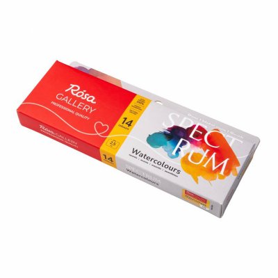 ROSA GALLERY farby akwarelowe w kost. SPECTRUM w metalowej kasetce