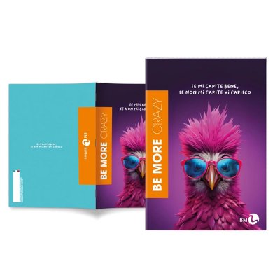 Zeszyt BE MORE CRAZY 96 stron