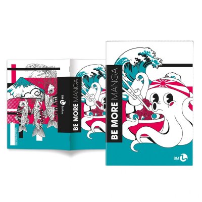 Zeszyt BE MORE MANGA 96 stron