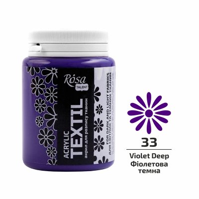 ROSA TALENT farby do tkanin 80 ml