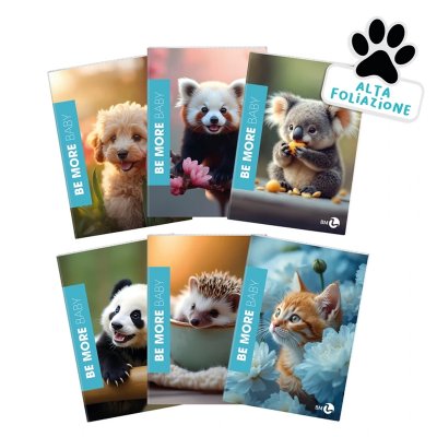 Zeszyt BE MORE BABY 96 stron