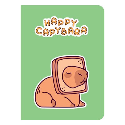 Notatnik SPREE A6 40 stron CAPYBARA