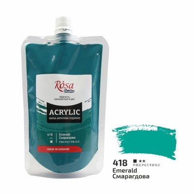 ROSA STUDIO farby akrylowe w tubkach 200 ml