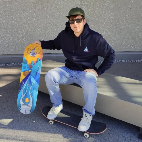 „Skateboarding to nie tylko sport, ale i sztuka” • Kamil Zajíček