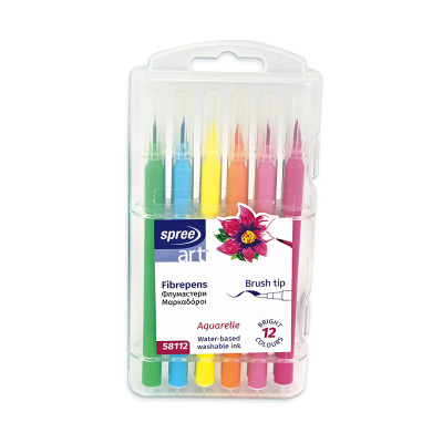 Flamastry pędzelkowe